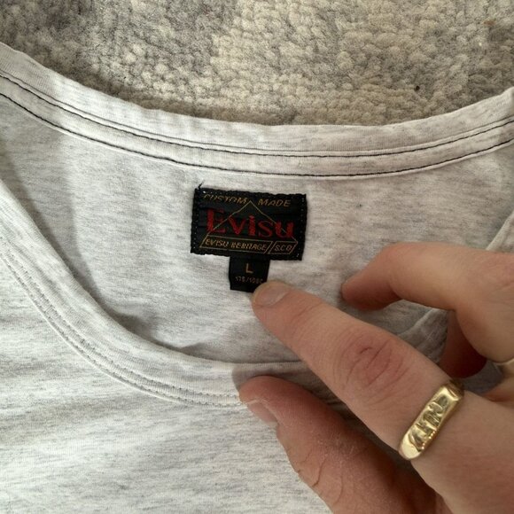 Evisu Osaka Samurai Graphic T-Shirt - Picture 4 of 9